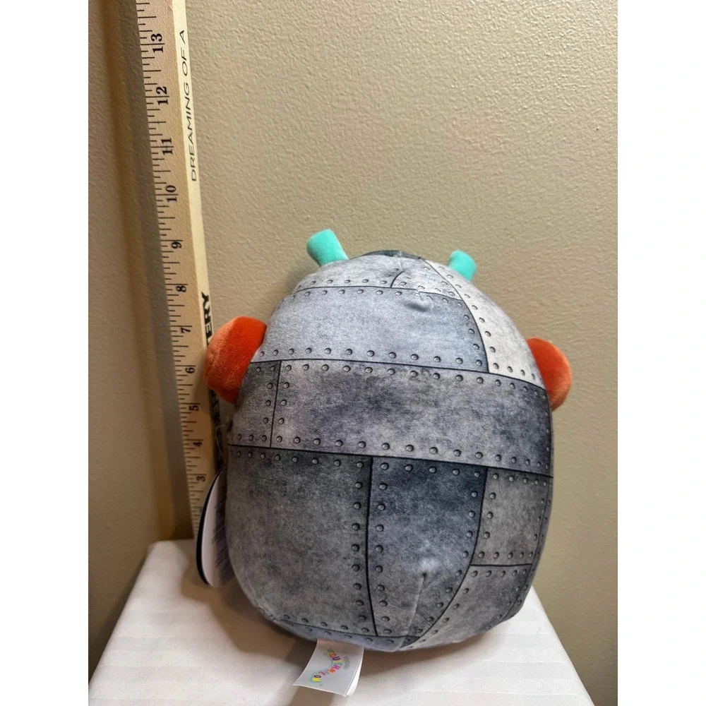 Squishmallows Bob the Robot 8 Inch Select Series Grey Plush Toy NWT SQCR03555